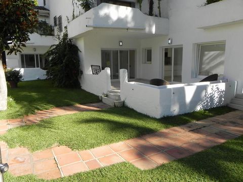 Located in Puerto Banús. NOW FURNISHED Completely refurbished 3 bed 3 bath ground floor apartment beachside Puerto Banus. This property is totally new and comes with underfloor heating throughout, new Porcelanosa bathrooms, new modern kitchen, 2 terr...