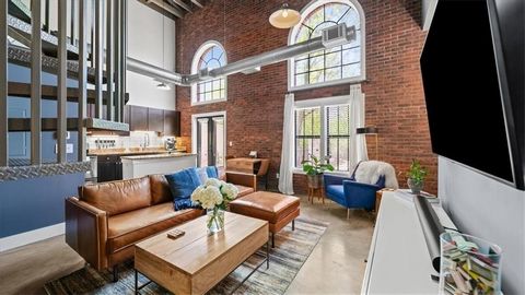 Step into the heart of Reynoldstown, Atlanta, where urban loft living is redefined in this gated community located directly on the Beltline. This exquisite 2-bedroom loft offers the ultimate in city living, blending a prime location with exceptional ...
