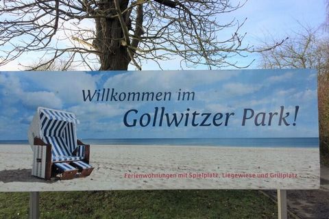 The apartment on the beautiful island of Poel in Gollwitzer Park is calm and idyllically located with a view of the countryside. It can also be booked together with the larger apartment 'Sturmmöwe', which is located directly below. The cozy apartment...