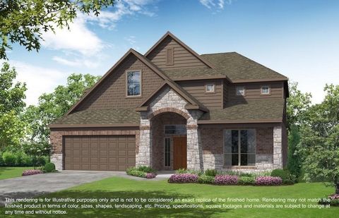 LONG LAKE NEW CONSTRUCTION - Welcome home to 23519 Sitka Spruce Drive, located in the community of Morton Creek Ranch and zoned to Katy ISD. This floor plan features 4 bedrooms, 3 full baths 1 half bath, home office, game room, media room, and an att...
