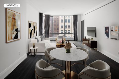 Introducing Residence 7B at 172 Madison Avenue. This exquisite Home offers stunning views of the city skyline and the iconic Chrysler Building from its living room, with warm natural light streaming in throughout the day. The Master Bedroom provides ...