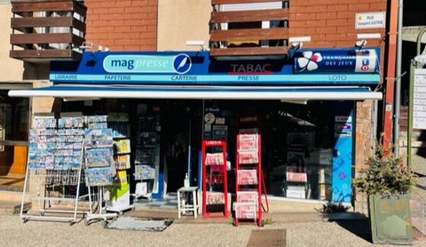 OCCITANIE ARIEGE PYRENEES: TABAC PRESSE LOTTO FRANCAISE DES JEUX For sale in the charming little town of Ax Les Thermes, at the foot of the Ariege Pyrenees, a business of Tabac Presse Fdj souvenirs stationery... It is located in the heart of Axean li...