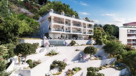 At the gateway to Monaco! NEW DEVELOPMENT Residence CAPRICCI. Located on the Moyenne Corniche, the CAPRICCI residence is a veritable symphony of luxury, comfort and tranquillity, rising elegantly above the Mediterranean and overlooking the Principali...