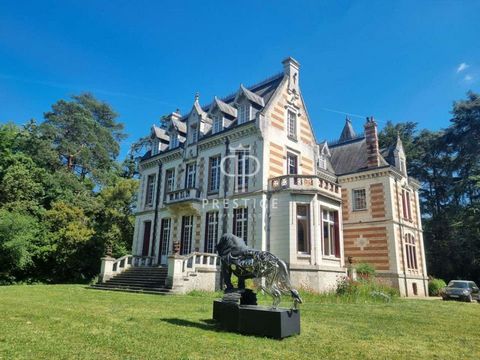 Beautifully renovated spacious 4 storey French Chateau with separate apartment and studio, nestling in over 6.5 acres of glorious landscaped gardens and woods with pond, enjoying far reaching countryside views over its peaceful, sought after location...