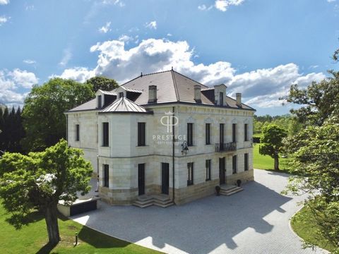 Outstanding beautifully renovated 3 storey, 8 bedroom Napoleon III style Chateau with 2 gites, 3 swimming pools and stables, nestling in 74 hectares of glorious land while enjoying far reaching countryside views from its peaceful location near all am...