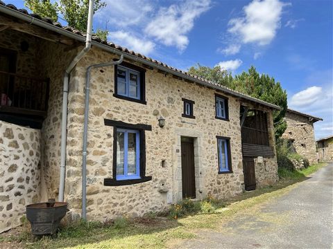 EXCLUSIVE TO BEAUX VILLAGES! Great use of space in this pretty stone cottage set at the end of a quiet hamlet. The ground floor offers a fitted kitchen with room for a dining table tucked into the corner, together with a bedroom and a bathroom with a...