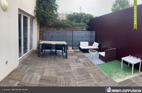 Sheet FRP158405: LAVERUNE - Beautiful recent detached house, in the immediate vicinity of the Parc du Château. Discover this family home composed of a beautiful living room opening onto a fully equipped American kitchen. Crossing East/West, it is ver...
