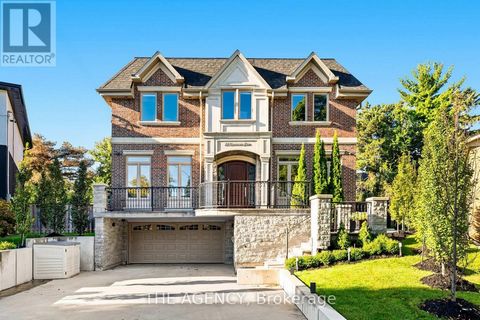 The Toronto Dream! Step into a realm of elegance with this masterpiece, sprawling across approx.6,300 sq ft of sheer opulence. Meticulously designed for modern living this residence features soaring 11-foot ceilings on the main level, creating an air...