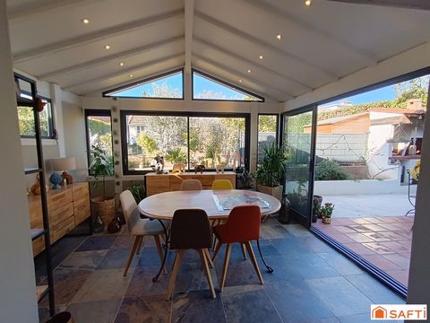 Bas de villa avec jardin