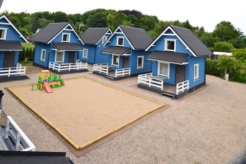 Holiday complex with small, newly built houses, only 700 m from the beach on the Baltic Sea. All houses are bright and friendly and have a private terrace with garden furniture and a barbecue. In the complex is a playground with a large sandbox for d...