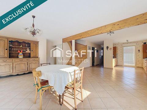 Maison individuelle de plain pied avec jardin et garage