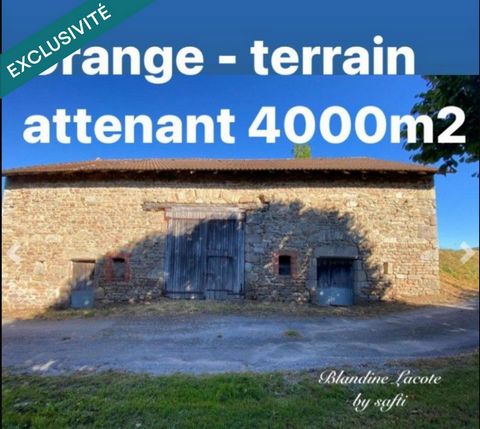 Grange 130m2 - terrain attenant 4000m2