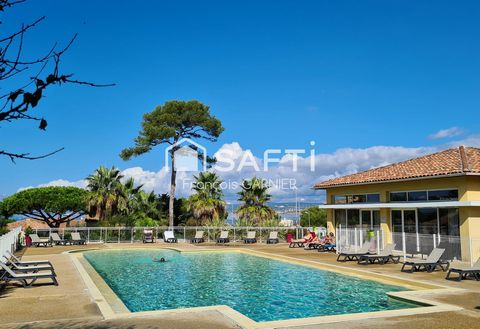 Résidence de standing, Superbe T2/3 de 41 m² proche des plages et commodités, terrasse de 28 m².