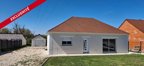 Bien exceptionnel situé à Thenay de 81 m² sur un terrain de 855 m² avec un garage de 30m².