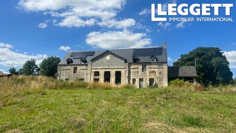 A22554VIC14 - Set up a private track, this impressive chateau with attached gites offers huge business potential. Built in the 13th century for the Bishop of Bayeux this eye-catching chateau sits in an elevated position with beautiful views over the ...