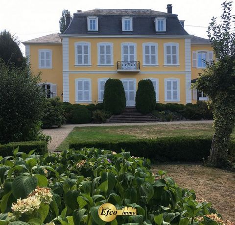 Efco Immo is pleased to offer you this castle of about 420 m2 on a plot of 27.68 ares. Built in 1768 by Mathieu des Essarts, procurator of King Louis XV in Lorraine, 24km from Sélestat and 42km from Colmar. Built on two levels with attic attics, it b...