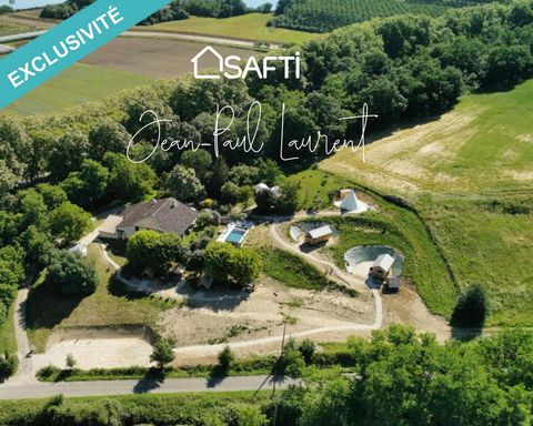 Located on the Bordeaux-Agen axis, on the banks of the canal, this estate offers an ideal location for a prosperous family campsite. With its proximity to nature and outdoor activities, this establishment benefits from a setting conducive to relaxati...