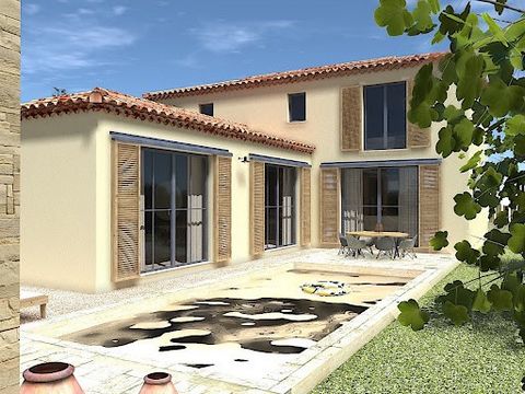 About 1.7 kilometers from the center of the village of Plan de la Tour, quiet area surrounded by greenery and vineyards, superb detached villa located on flat land of 1104 m2. The attached illustrations represent an example of a tailor-made project s...