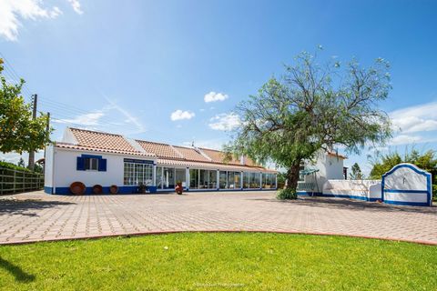 Farm and estate with a total of 5250m2. The farm and estate has a villa transformed into 3 bedrooms, (3 bedrooms) with 160.83 m2 and garage for two cars with 45m2, saltwater pool, barbecue and 3 storage rooms. The farm has several fruit trees, Orange...