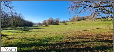 Unobstructed view of this beautiful building plot of 2482 m². 15 minutes from Brive, this beautiful plot of land is located in Allassac in a bucolic and quiet environment. Not overlooked, it is an ideal location for lovers of peace and nature, withou...