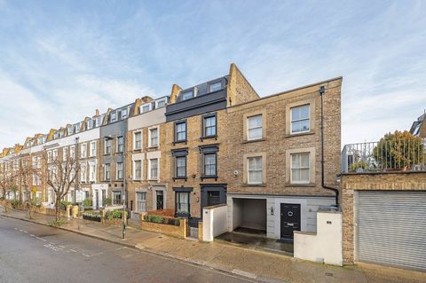 Set just off the New Kings Road between Chelsea and Fulham, this wonderful four-bedroom house unfolds over four floors and is defined by a pared back-colour palette of earthy tones and an abundance of natural light. Set on an elegant open plan, on th...