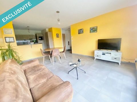 Quetigny, in a quiet area in a recent, maintained and secure condominium, ideally located close to public transport and shops, 3-room apartment of 54 m2 on the 2nd floor out of 4 with elevator, balcony and 2 secure parking spaces: 1 above ground and ...