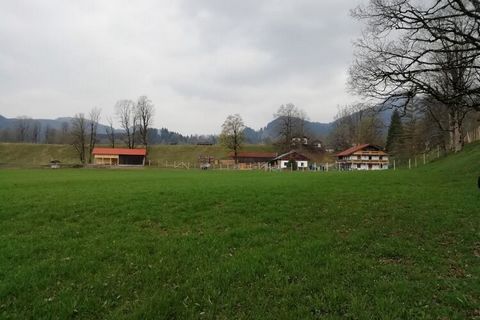 We warmly welcome you to our family-friendly house in a very quiet location, surrounded by green meadows and mountains! The holiday apartment is on the first floor of the house and has an east and south balcony with mountain views. The two double roo...