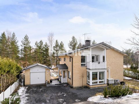 Welcome to explore the charming detached house in Latokaski, Espoo. This spacious and lovingly maintained home is situated on a plot bordering a park, offering a nature-oriented living environment. Enjoy the bright living room with a high ceiling for...