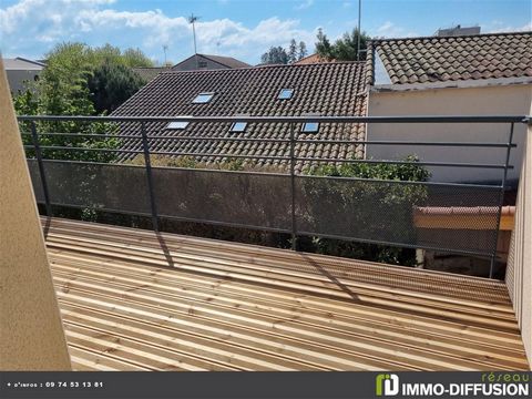 Mandate N°FRP156999 : Apart. 2 Rooms approximately 43 m2 including 2 room(s) - 1 bed-rooms - Terrace. - Equipement annex : Terrace, double vitrage, - chauffage : electrique - Class Energy D : 208 kWh.m2.year - More information is avaible upon request...