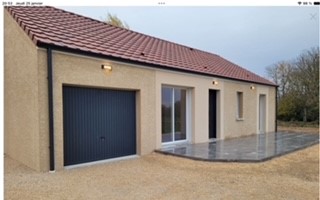 Magnificent new single-storey house built in 2023 outside the Housing Estate PRM standards .three pretty bedrooms fully equipped with a wall cupboard type Dressing room a large bathroom with heated towel rail double sink Italian shower, a large kitch...