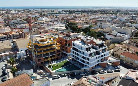 Appartementen in San Pedro del Pinatar, Murcia Appartementen met 2 en 3 slaapkamers, 2 badkamers in San Pedro del Pinatar, een rustige omgeving en dicht bij alle voorzieningen. ALLE APPARTEMENTEN ZIJN VOLLEDIG GEMEUBILEERD EN UITGERUST: - LED-verlich...