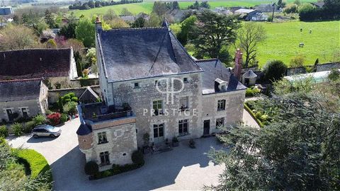 Beautifully renovated, historical 4 bedroom French Chateau with one bedroom guesthouse, equestrian facilities and outbuildings nestling in nearly 7.5 acres of glorious land with pool and garden, while enjoying far reaching countryside views from its ...
