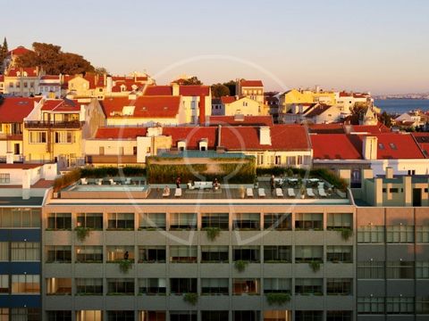 Apartamento novo no Bairro da Lapa em Lisboa, inserido no 8º piso do Edifício Infante Residences Este apartamento com uma área interna bruta privativa de 115,95 m2 é constituído por 1 sala, 1 cozinha com lavandaria, 2 quartos ambos suites com closet ...