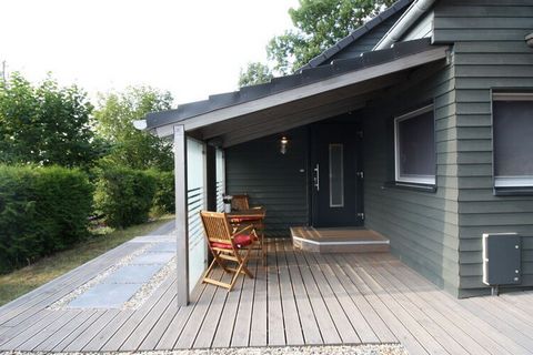 The holiday home is located on a plot of approx. 1,000 square meters. fenced in and provided with a parking space and a carport where, among other things, you have the opportunity to charge your e-bikes for the next tour. From a large terrace with a ...