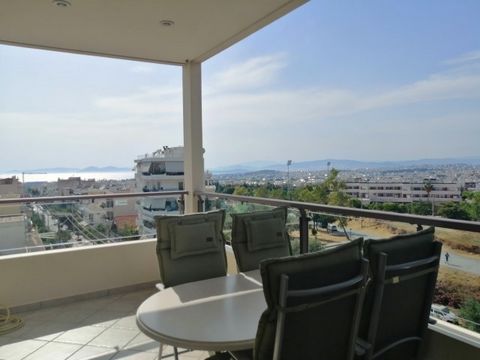 For Sale Apartment, Elliniko 118sq.m ,4th , 3 Bedroom/s ,2 bath/s , 1 parking , 2007 built year , features: Elevator, Security door, CCTV, Storage room, Fireplace, Double Glazed Windows, Balconies, Metro, Luxury, Penthouse, Airy, Roadside, Bright, Ai...