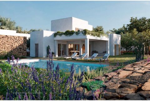 Exclusive promotion of new construction under construction located in the urbanization of Coves Noves, a short distance from the port of Addaia, the charming Na Macaret and the great beach of Arenal d'en Castell. The design has been based primarily o...
