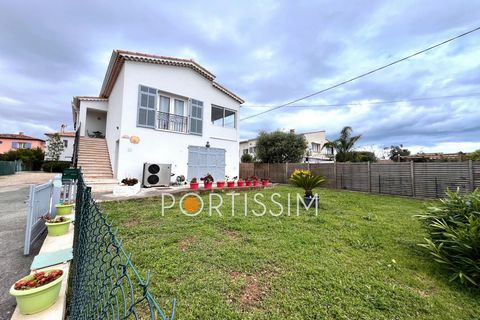 ALPES-MARITIMES (06) CAGNES-SUR-MER 7-ROOM DETACHED HOUSE / GARDEN Quiet while being close to all amenities, we offer for sale this beautiful sunny house of 161 m² on two levels made up of 2 separate 3-room apartments. On the garden level, you will f...