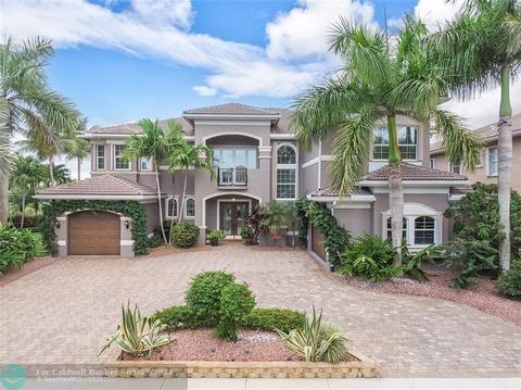 This is the expanded Julian floorplan with over 7,208 AC SF, nestled within the gated community; Canyon Springs, located in Boynton Beach. The combination of luxury features like the heated pool, spa, & lake view with practical elements such as the s...