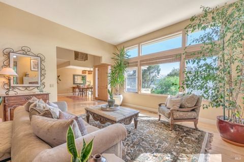Experience sophisticated elegance in San Rafael's coveted Dominican flats with this beautifully updated home boasting stunning Mt. Tam views. Featuring a spacious, designer-inspired floor plan, this green remodel offers a seamless blend of contempora...