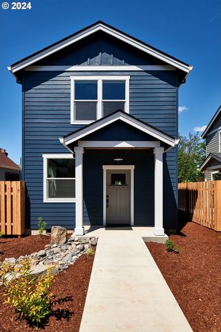 Discover modern living in this new construction house nestled in the highly desirable Montavilla / North Tabor neighborhood. This home offers 2 bedrooms and 1.5 baths, Featuring engineered hardwood floors on the main level and carpeting upstairs, all...