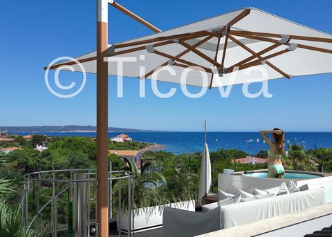 Ref. 2168 I: SARDINIA - SEA VIEW. Less than a minute from the beach, in the small village of Calasetta in South-West Sardinia, we offer for sale the last Villa of a green building project with Smart Living technology that will be delivered in the spr...