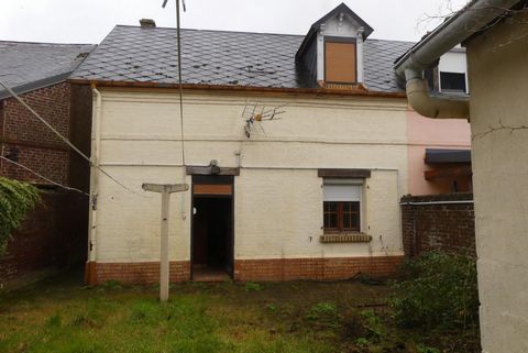 Dargnies : Maison 77m², 3Chb, cour fermée 150m².