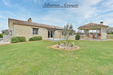 Propriete en pierre à vendre 8 pièces CANCON (47)