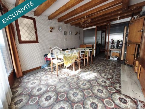 Maison a rénover avec beaucoup de potentiel
