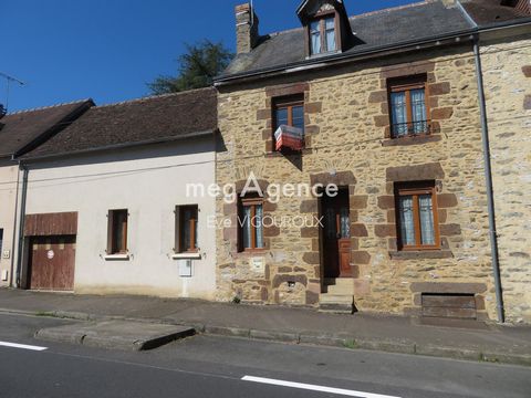 Maison de ville avec garage et jardin
