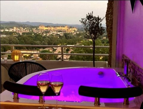 Appartement à vendre 5 pièces CARCASSONNE 105m2 environ (11) divisé en deux appartements avec terrasse et deux places de parking