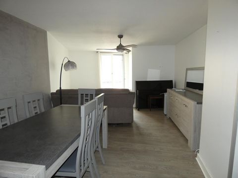 Appartement F2 de 61m² au 1er étage vendu meublé