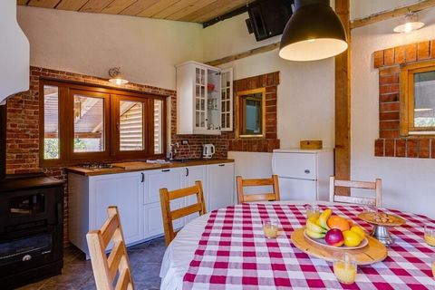 This amazing holiday home is situated in Ogulin. It has 3 bedrooms that sleep up to 6 people. There is a private swimming pool to take a refreshing dip and an indoor bubble bath to relax. Right in the center of Croatia is the town of Ogulin. It has d...