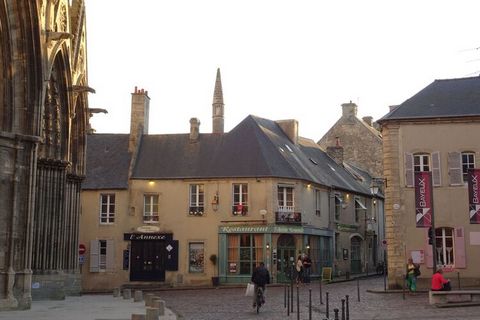 Nearby: Famous for its cathedral, its porcelain and lace museum and its very well preserved tapestries, Bayeux is a must on your holiday itinerary. Along the River Aure, you can follow in the footsteps of the craftsmen who made Bayeux prosperous in t...