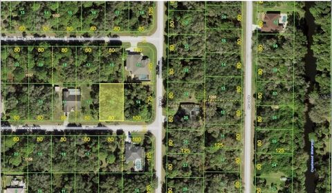 No HOAs, deed restrictions or CDDs! Flood zone X! Not in a zone requiring scrub jay mitigation per the county website - please reconfirm during due diligence. Conveniently located to shopping, dining, banking and all that sunny Port Charlotte has to ...